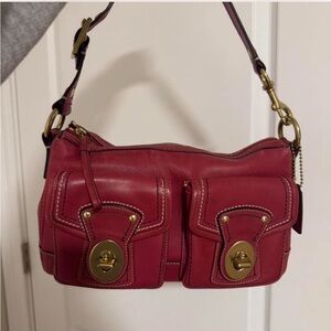 Coach Legacy Bag in Raspberry 🩷